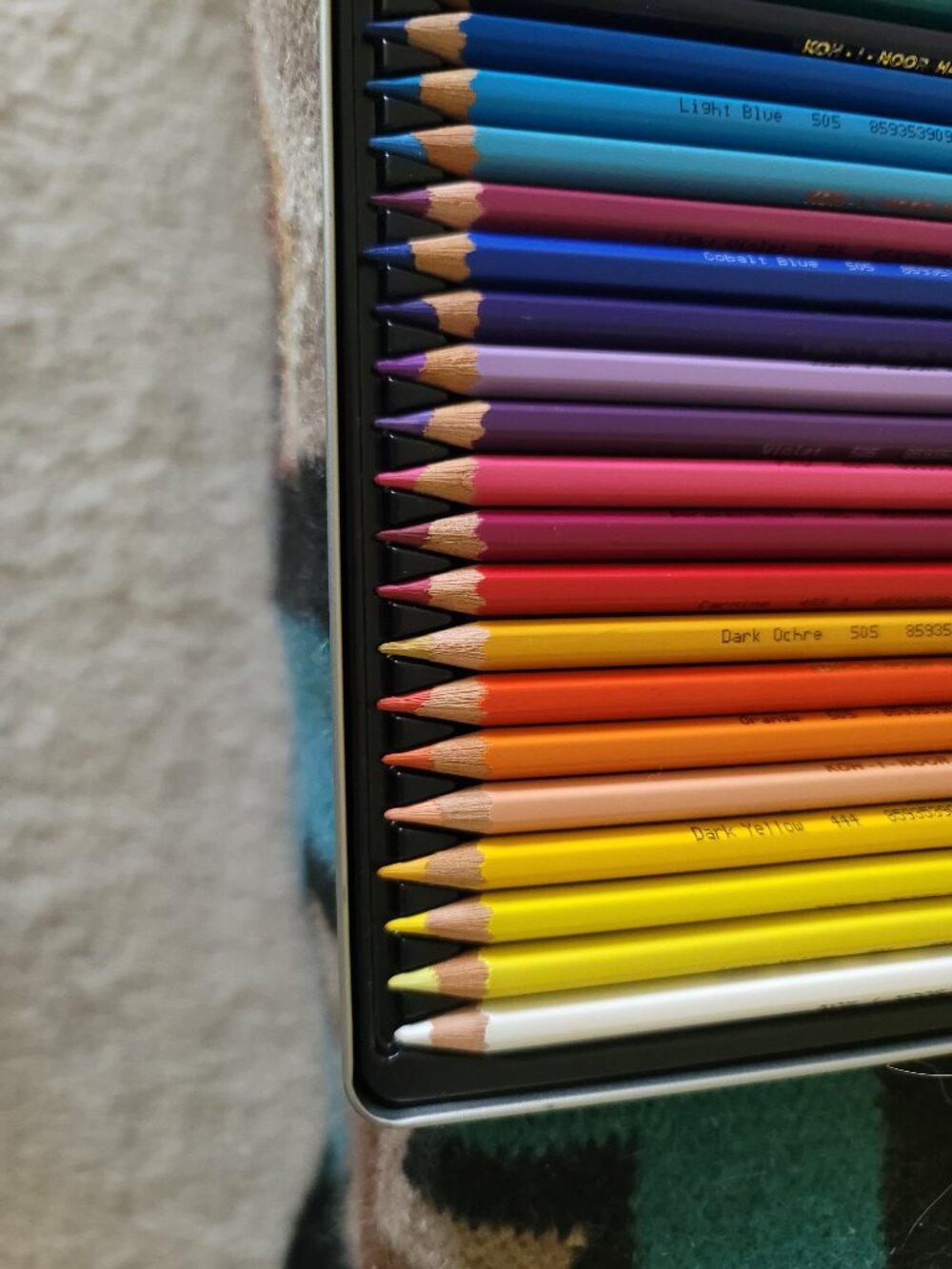 Koh I Noor Polycolor Colored Pencils 36 count lightly used - Picture 5 of 5